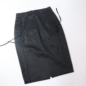 BEBE Elegant Black Pencil Skirt